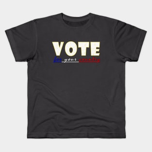 Vote for your country Kids T-Shirt